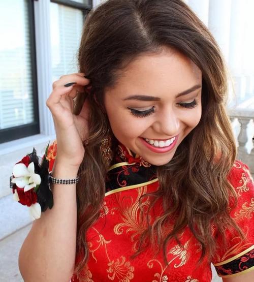 高叉旗袍图片,展现东方女性魅力的时尚焦点